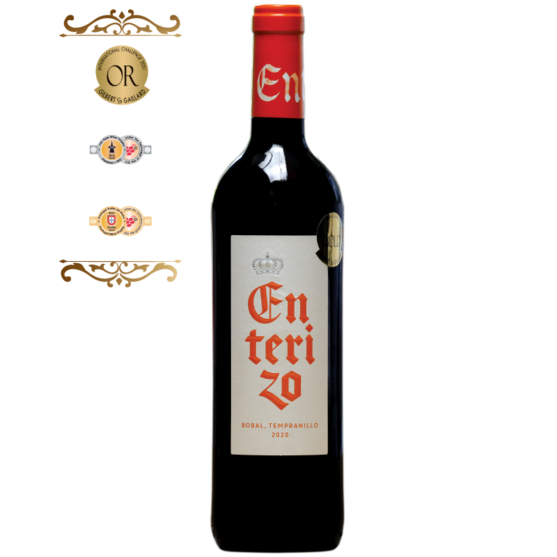 Rượu vang Tây Ban Nha Enterizo Bobal Tempranillo